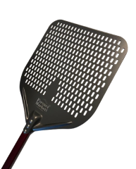 Alüminyum Pizza Küreği Koyu Delikli 35x90 cm