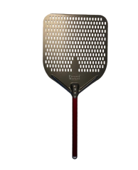 Alüminyum Pizza Küreği Koyu Delikli 35x90 cm