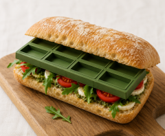 Ciabatta Ekmek Tavası Teflon 10 Gözlü 40x60