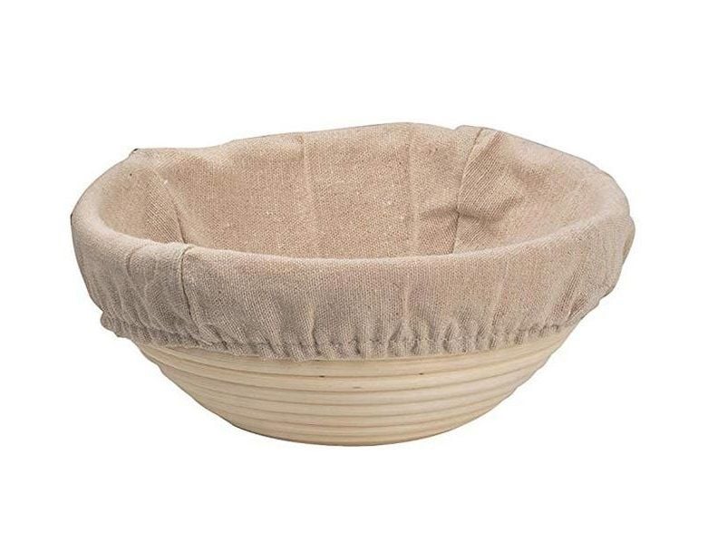 Bambu Hamur Mayalama Yuvarlak Bezli 21x8 cm