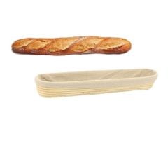 Bambu Hamur Mayalama Oval Bezli 38x9x6 h cm