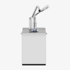 Kalando KD-216 Paslanmaz Çelik Kollu Sos Pompası Standı, 1/6 GN, 3 L