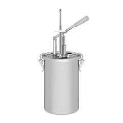 Kalando KD-019 Enjekte Dolum İğneli Paslanmaz Çelik Kollu Sos Pompası, 4.5 L