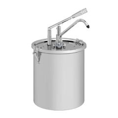 Kalando KD-0910 Paslanmaz Kova Üzeri Sos Pompası