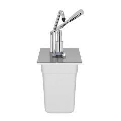 Kalando KD-0214 Paslanmaz Gastronorm Sos Pompası, GN 1/4