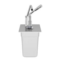 Kalando KD-0214 Paslanmaz Gastronorm Sos Pompası, GN 1/4