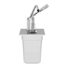 Kalando KD-0216 Paslanmaz Gastronorm Sos Pompası, GN 1/6