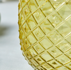 Musluklu Cam Sebil 4650 Ml Sarı