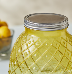 Musluklu Cam Sebil 4650 Ml Sarı