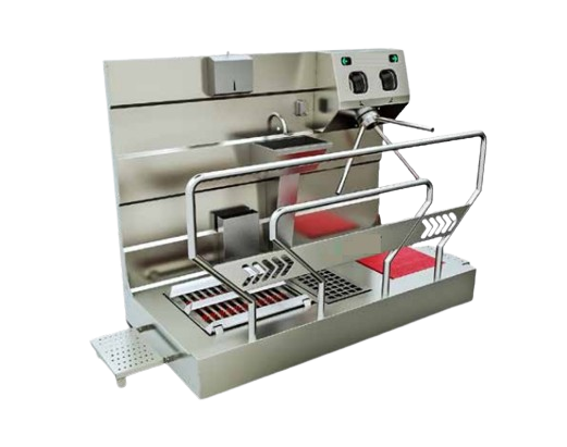 Hijyen Bariyeri Yatay Dikey Fırçalı