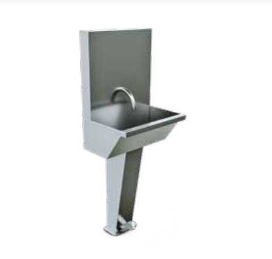 Tekli Lavabo Pedallı