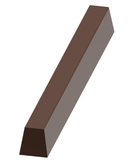 Polikarbonat İnce Çubuk Çikolata Kalıbı - 1737