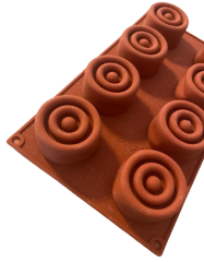 Silikon Kalıp 8'li Spiral