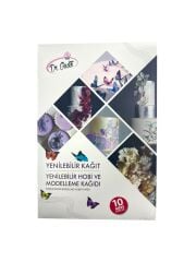 Dr Gusto Yenilebilir Modelleme Kağıdı Beyaz (10 Adet)