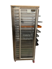 Kapalı Tepsi Taşıma Arabası Polikarbon 40x60 cm