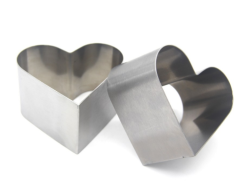 Küçük Kalpli Pasta Kalıbı(Çemberi) 10x5 cm