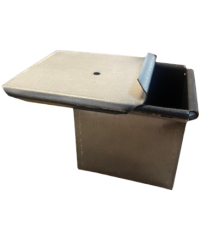 Kruvasan Kalıbı - Mini Tost Ekmeği Teflon 7x7x7 cm