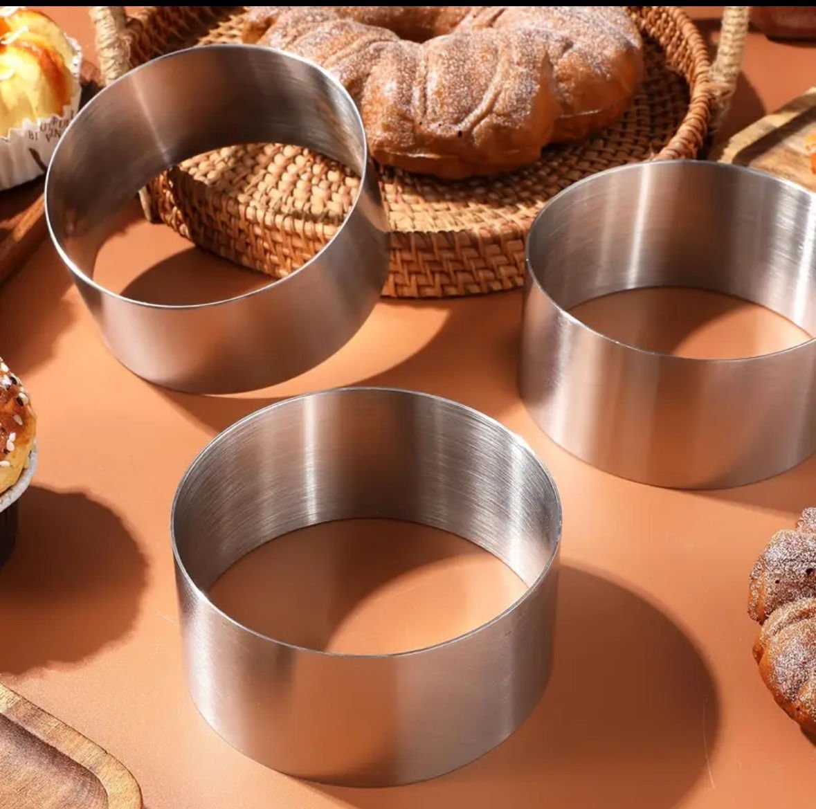 Pasta Çemberi Pandispanya Yuvarlak 10x5 cm