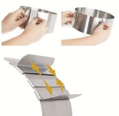 Ayarlı Yuvarlak Pasta Kalıbı 16 CM