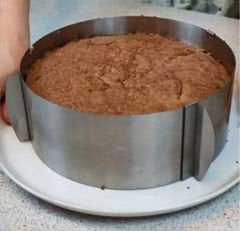 Ayarlı Yuvarlak Pasta Kalıbı 16 CM