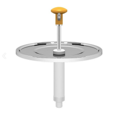 Kalando KD-010 Basmalı Desenli Sos Pompa Ünitesi, 9-10 L Kovalar ile Uyumlu, Sarı