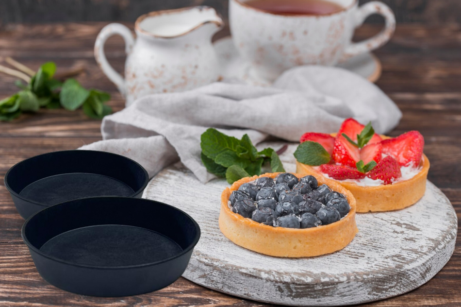 Tart Kalıbı 6'lı - 10 cm h 2