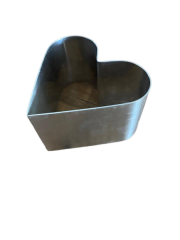 Pasta Çemberi Pandispanya Kalp 10x2,5 Cm