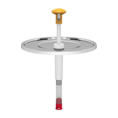 Kalando KD-016 Basmalı Sos Pompa Ünitesi, 26.5 cm, Sarı