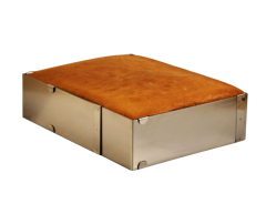 Ayarlı Kare Pasta Pandispanya Çemberi inox 20x20x8 CM