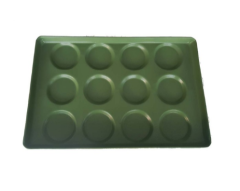 Hamburger Tavası 12 Göz Teflon 40x60 CM