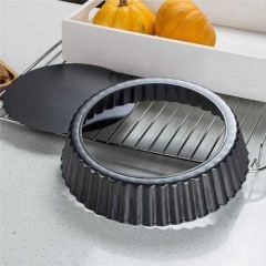 Tart Kalıbı 8 cm h 2 cm Çıkan Tabanlı