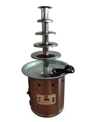 Endüstriyel Çikolata Şelalesi Makinesi 5 Katlı