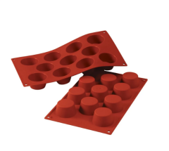 Silikomart Küçük Muffinler SF022 Silikon Kalıp