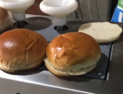 Sandviç Hamburger Yarma Kesme Makinası