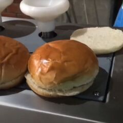 Sandviç Hamburger Yarma Kesme Makinası