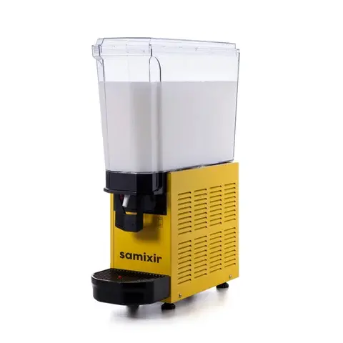 Samixir Klasik Mono Soğuk İçecek Dispenseri Karıştırıcılı 20 Litre Sarı 20.MY
