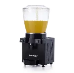 Samixir Panaromik Analog Soğuk İçecek Dispenseri Fıskiyeli 22 Litre Siyah S22.AB