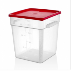 Kare Saklama Kabı GSP 18 - 290x290x32mm-17,2 lt.