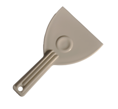 Plastik Pasta Spatulası