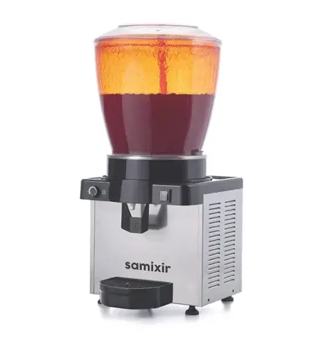 Samixir Panaromik Analog Soğuk İçecek Dispenseri Fıskiyeli 22 Litre Inox S22.AI