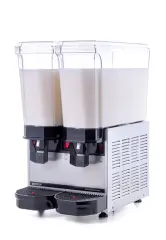 Samixir Klasik Twin Soğuk İçecek Dispenseri Karıştırıcılı 20+20 Litre Inox 40.MMI