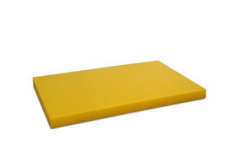 Plastik Kesme Doğrama Tahtası 30x40 2cm Sarı