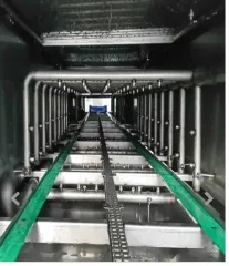 Plastik Kasa Yıkama Makinası 5 mt Kurutmalı