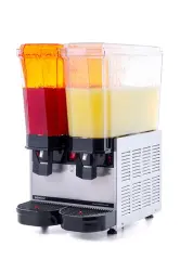 Samixir Klasik Twin Soğuk İçecek Dispenseri Fıskiyeli 20+20 Litre Inox 40.SSI