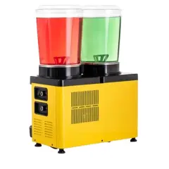 Samixir 10+10 Litre Panaromik Twin Karıştırıcılı Soğuk İçecek Dispenseri Analog MM20.AY