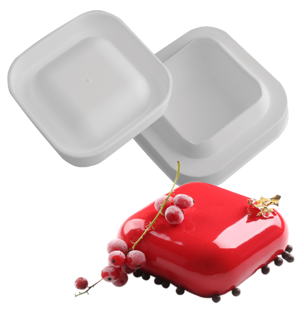 Fire World Profesyonel Silikon Kek Pasta Kalıbı 6'lı