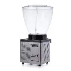 Samixir Panaromik Dijital Soğuk İçecek Dispenseri Fıskiyeli 40 Litre Inox S40.DI