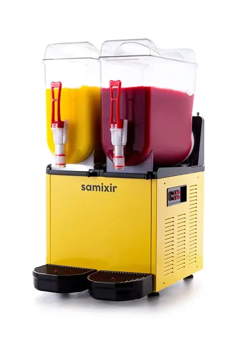 Samixir İce Slush Soğuk Meyve Suyu Dispenseri Twin 12+12 Litre SLUSH24.Y