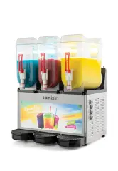 Samixir İce Slush Soğuk Meyve Suyu Dispenseri Triple 12+12+12 Litre SLUSH36.Y