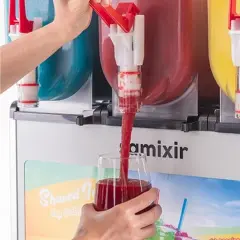 Samixir İce Slush Soğuk Meyve Suyu Dispenseri Triple 12+12+12 Litre SLUSH36.Y